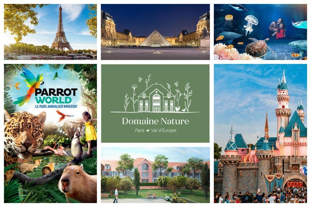 Domaine Nature - Paris/Val D'Europe Bussy-Saint-Georges Eksteriør billede